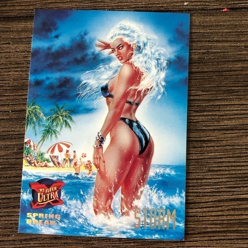 X-Men ’95 Fleer Ultra trading card: Spring Break: Storm #148